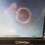 Canalisation après déracinage