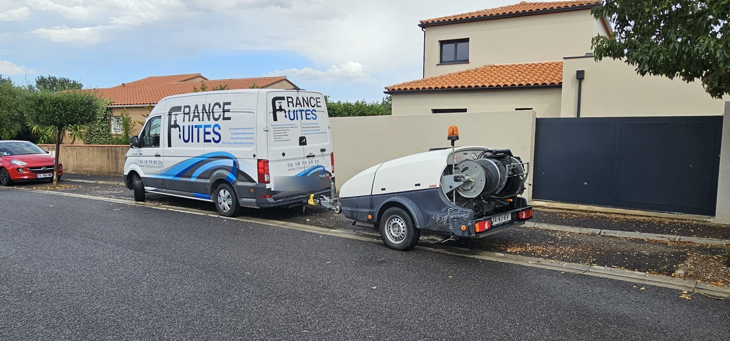 Zones d'intervention France Fuites
