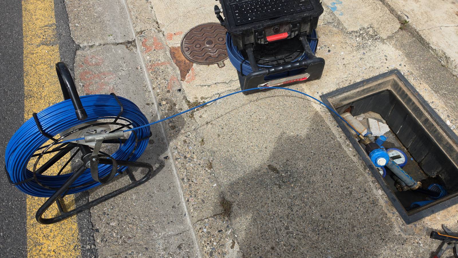 Recherche de fuite réseau d'eau potable